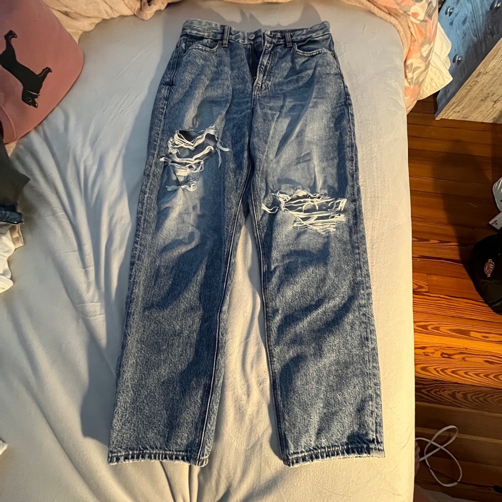 American eagle curvy mom jeans